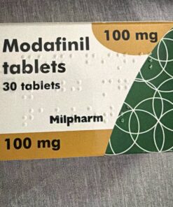 MODAFINIL MILPHARM UK PHARMA 100mgx30