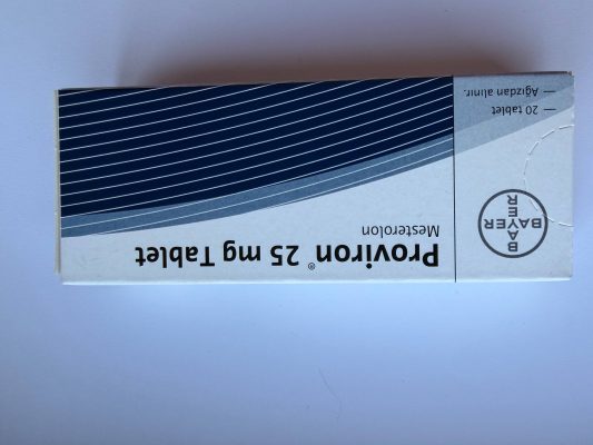 PROVIRON BAYER 25 mg x 20