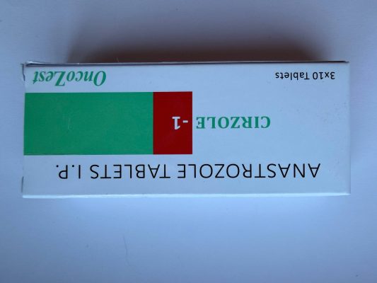 ANASTROZOLE 1 MG 28 TAB UK PHARMA BOX