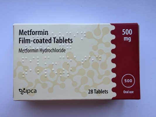 METFORMIN 500mg x28 tab