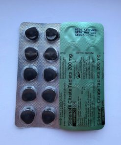 BLACK VIAGRA SILDENAFIL 200 x 10 TAB