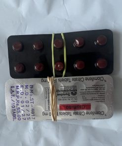 CLOMID INDIA 50 MG x 20 TAB