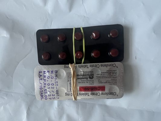 CLOMID INDIA 50 MG x 20 TAB